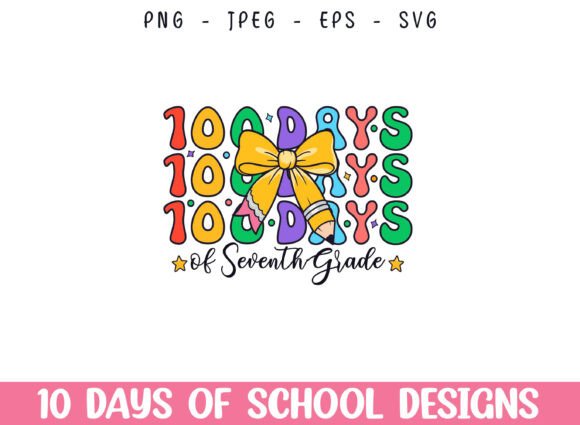 100 Days of Seventh Grade Kindergarten: Graphics and Crafts for Real Publishing