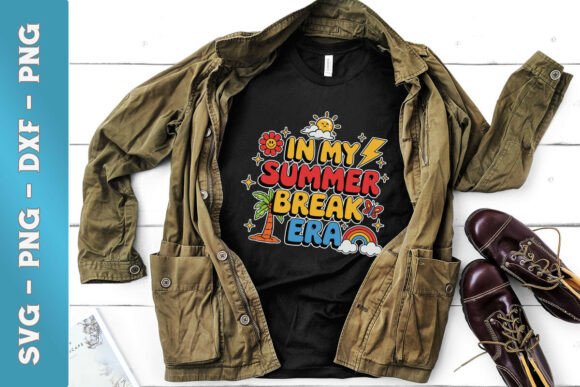 In My Summer Break Era Teacher SVG Graphics and Crafts