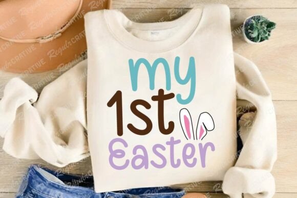 My 1st Easter Svg Design for Crafts and Graphics