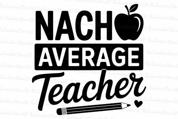 Nach Average Teacher Svg Graphics