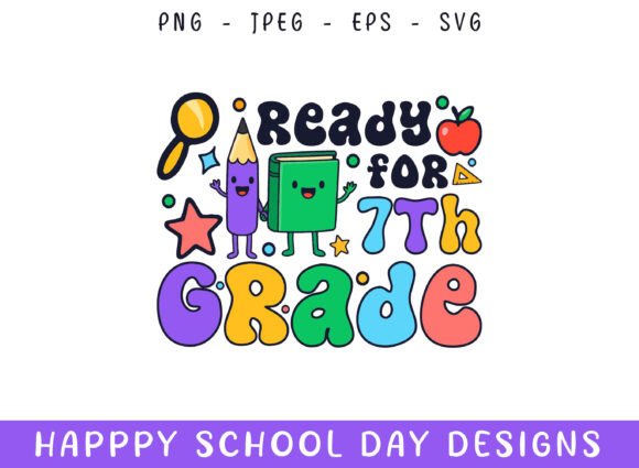 Ready Seventh Grade Kindergarten School Graphics and Crafts