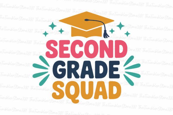 Second Grade Squad Svg Teacher Svg: Graphics and Crafts