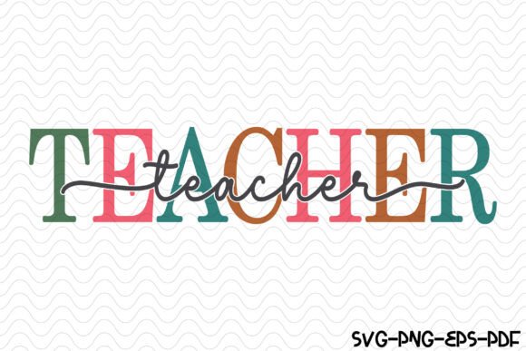 Teacher SVG, Family SVG PNG Design